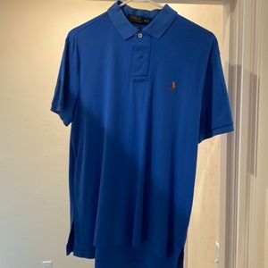 Men’s Royal Blue Polo Ralph Lauren soft touch polo